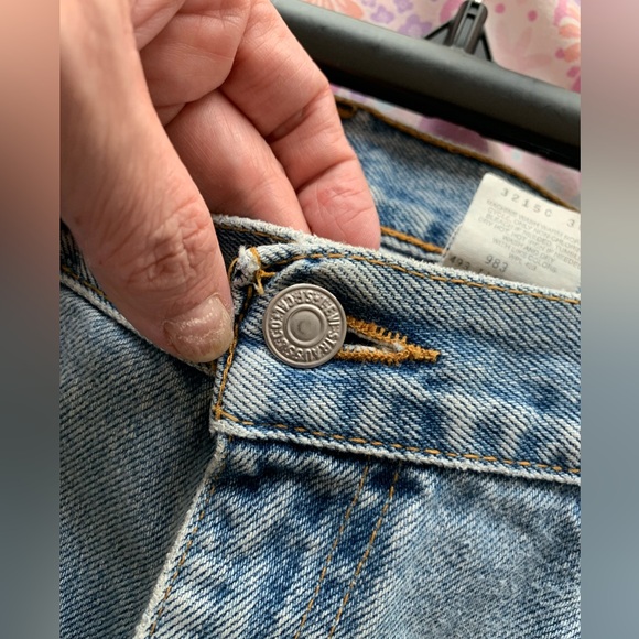 Y2K vintage Levi’s 505 regular straight leg jeans size 38 x 32 - Picture 5 of 7